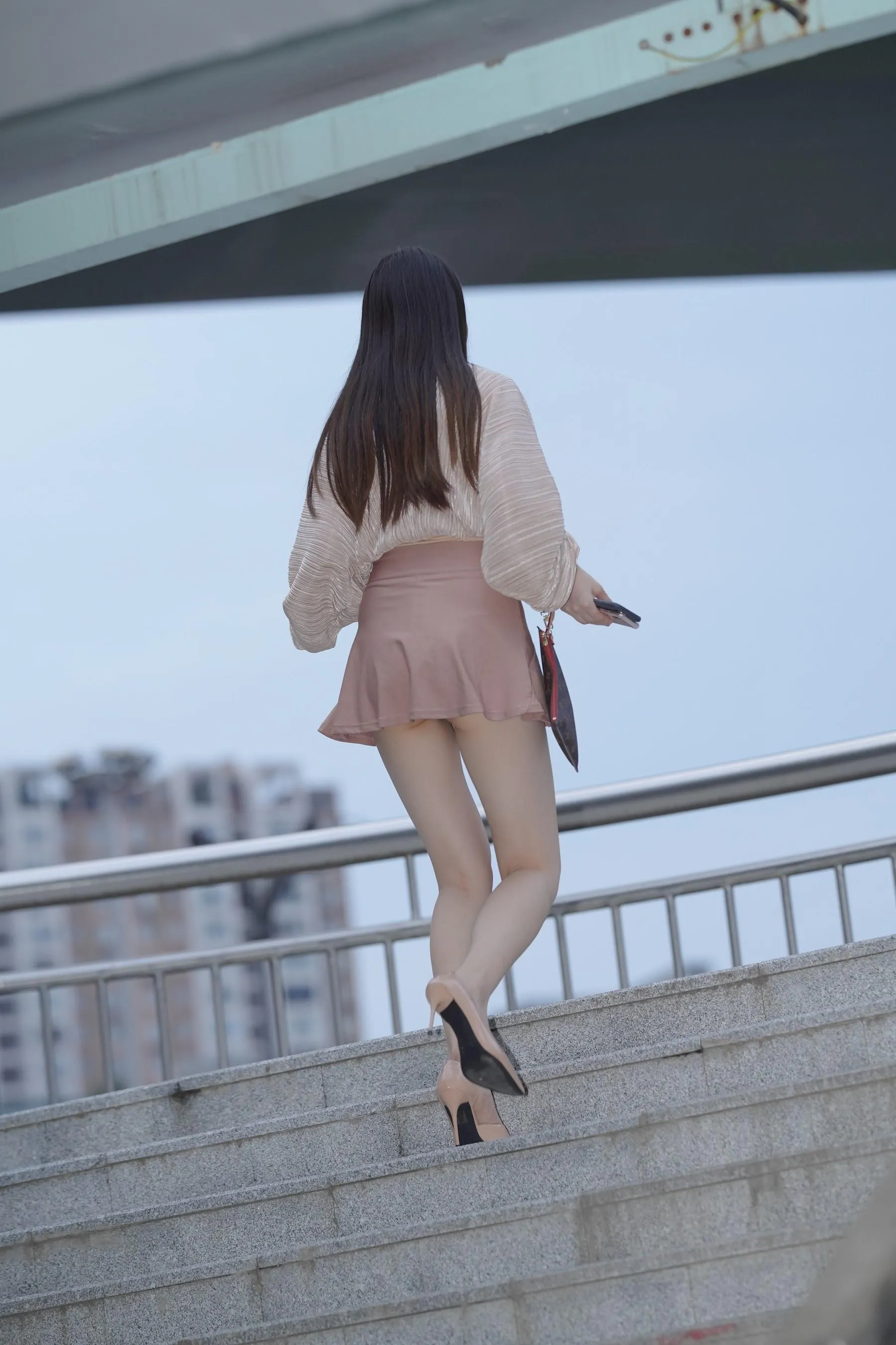 魔镜街拍 NO.167 可爱的粉色短裙小姐姐 [495P]插图8
